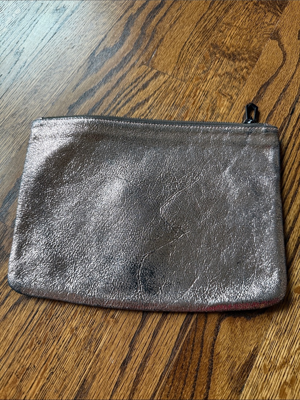 E Marc Jacobs Target Neiman Marcus Metallic Rose Cosmetic Pouch